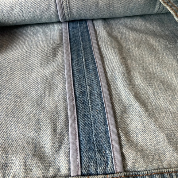 AUTHENTIC RARE VINTAGE CHANEL BLUE DENIM DRESS 38 EXCELLENT PREOWNED CONDITION - Picture 15 of 16